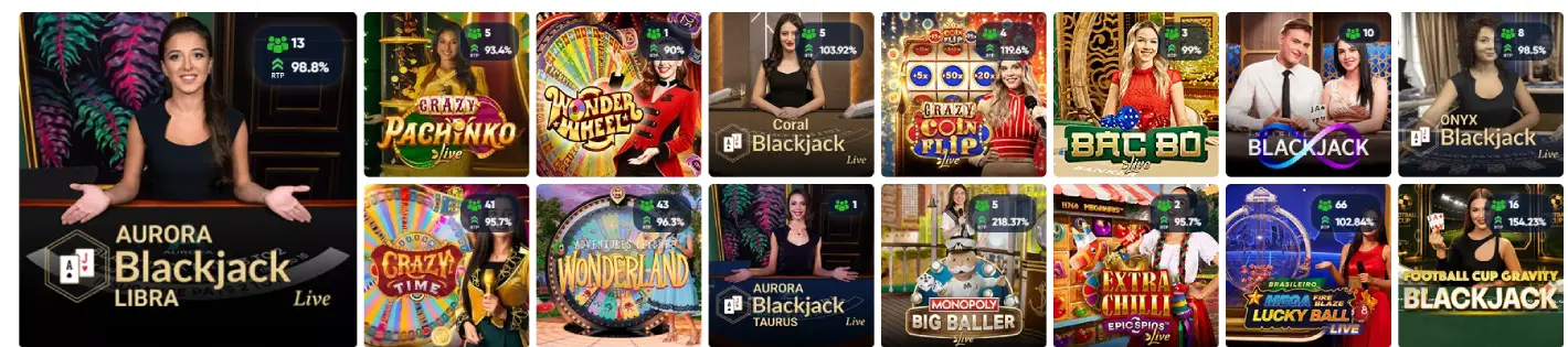 ivibet casino juegos en vivo